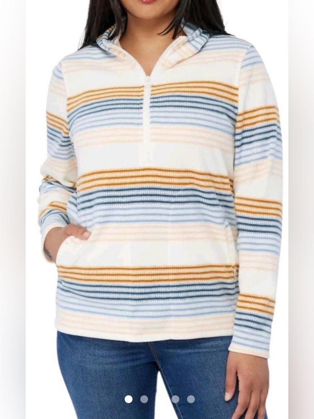 O'Neill Women's xxl Yellow and Blue Sweatshirt